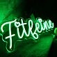 Fitleine Green Neon Sign