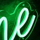 Fitleine Green Neon Sign