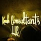 Kruah Consultants LLC Yellow Neon Sign