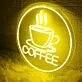 Yellow Coffee Neon Sign
