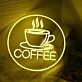 Yellow Coffee Neon Sign