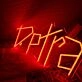 Detra Red Neon Sign
