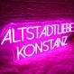 Altstadtliebe Konstanz Pink Neon Sign