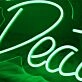 Green Till Death Neon Sign