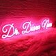 Dr Diana Novo Red Neon Sign