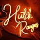 Hutch Rangers Orange Neon Sign