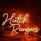 Hutch Rangers Orange Neon Sign