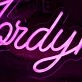 Jordyn Lynn Pink Neon Sign