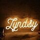 Lyndsy Yellow Neon Sign