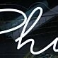 Philis White Neon Sign