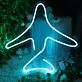 Aesthetic Blue Neon Sign