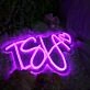 ISlA Purple Neon Sign