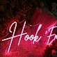 Hook Em Red Neon Sign