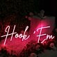 Hook Em Red Neon Sign