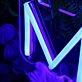 Man Cave Blue Neon Sign