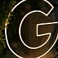Letter G Yellow Neon Sign
