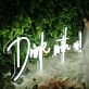 Drink With Us White Neon Sign
