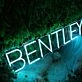 Bentley Blue Neon Sign