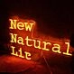 New Natural Line Orange Neon Sign