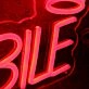 MVP Mobile Orange Neon Sign