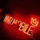 MVP Mobile Orange Neon Sign