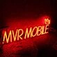 MVP Mobile Orange Neon Sign