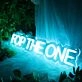 For The One Blue Neon Sign