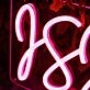 Asaenks Red Neon Sign