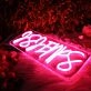 Asaenks Red Neon Sign