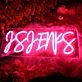 Asaenks Red Neon Sign