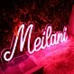 Meilani Red Neon Sign
