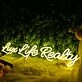 Lux Like Realty Yellow Neon Sign