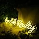 Lux Like Realty Yellow Neon Sign