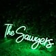 The Sawyers Green LED Neon Sign