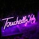 Touchedly Xody Purple Neon Sign