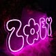 Zoey Pink Neon Sign