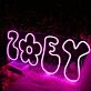 Zoey Pink Neon Sign