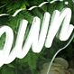 Brown Gang White Neon Sign