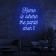 Quote Thuis Neon Sign