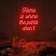 Quote Thuis Neon Sign