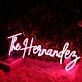 The Hernandez Red Neon Sign