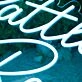 Ratter Report Blue Neon Sign