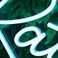 Ratter Report Blue Neon Sign