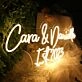 Cara And Danielle EST 2023 Yellow Neon Sign