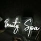 Beauty Spa White Neon Sign