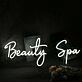 Beauty Spa White Neon Sign