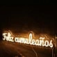 Feliz Cumpleanos Yellow Neon Sign