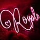 Royale Red Neon Sign