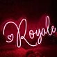 Royale Red Neon Sign