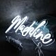 Madeline White Neon Sign
